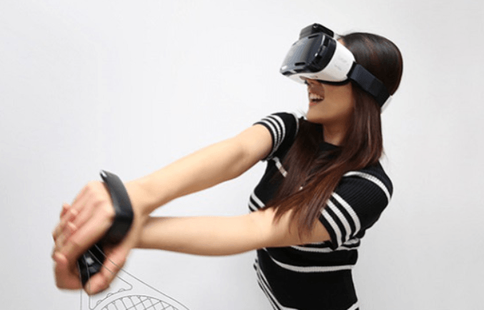 Hand-motion-controller-rink-for-VR