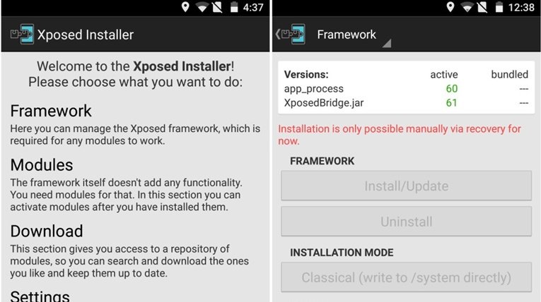 xposed installer app