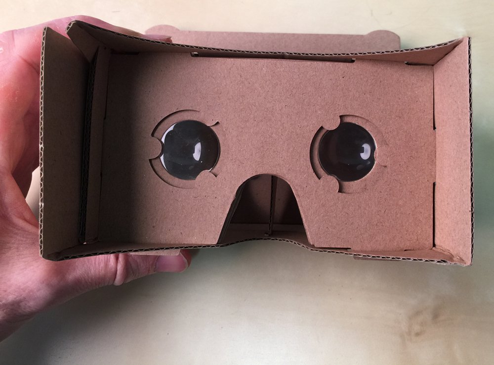 Google VR cardbaord DIY