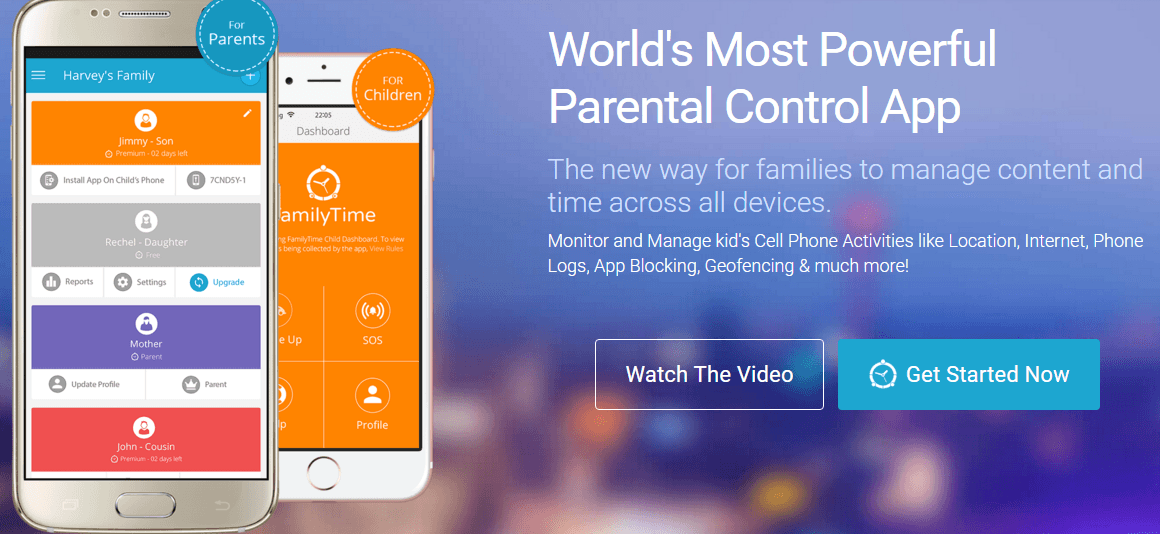 Parental control apps