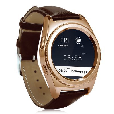 No. 1 S5 smart watch in golden color