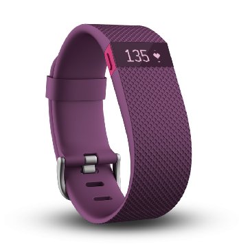 Fitbit Charge HR in Plum color