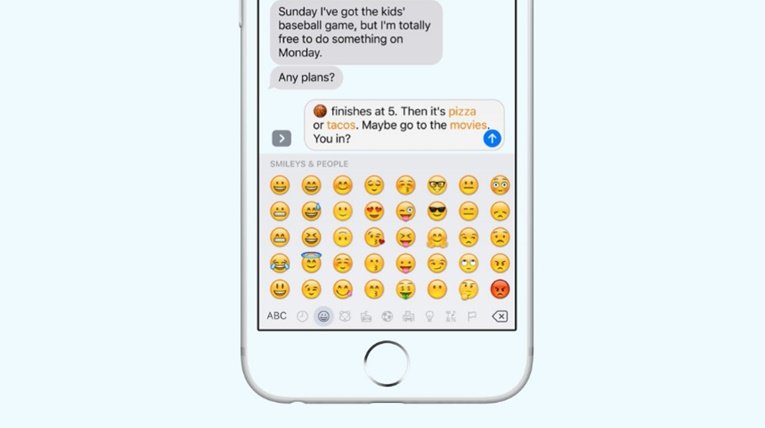 iOS 10 emoji