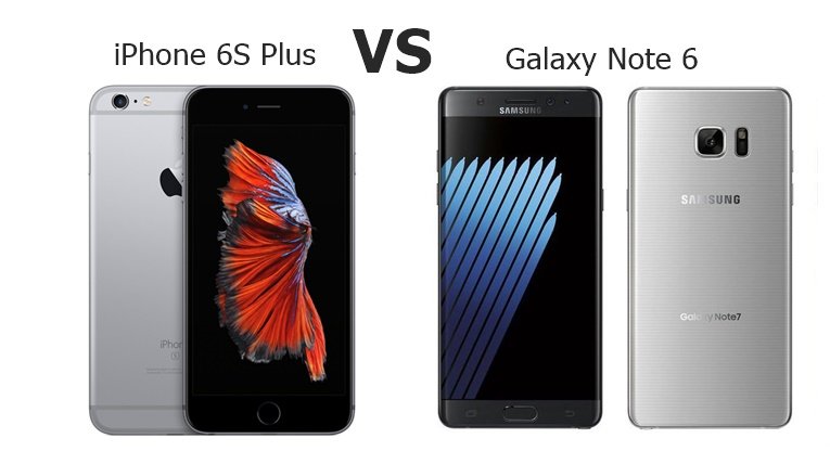 iPhone 6S Plus vs Note7