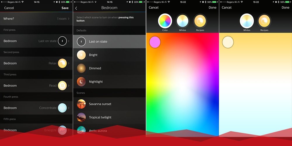  Philips Hue White and Color Ambiance A19 Starter Kit app