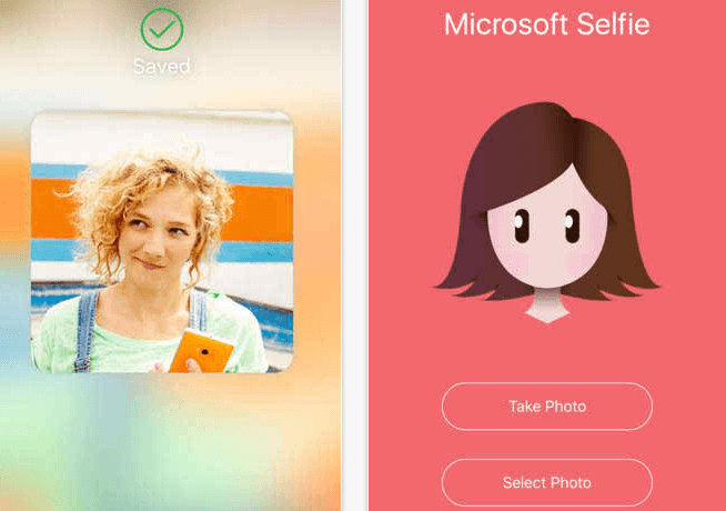 Microsoft Selfie app for iOS will enhance your selfies for free