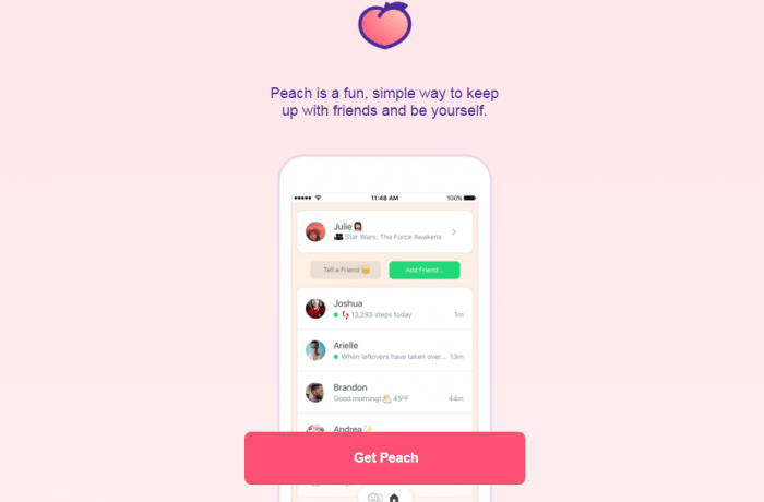 Peach is the new space for friends, which will completely transform your messaging experience!
