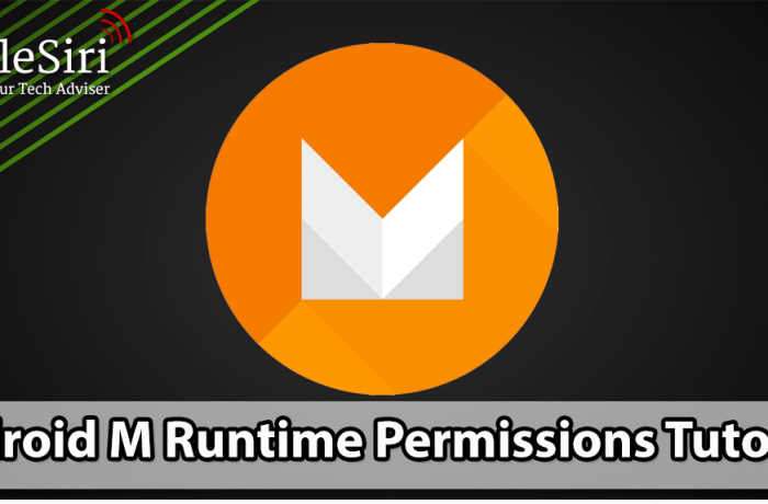 Android Runtime Permissions in Android M?