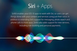 Siri in iOS 10 for third party apps