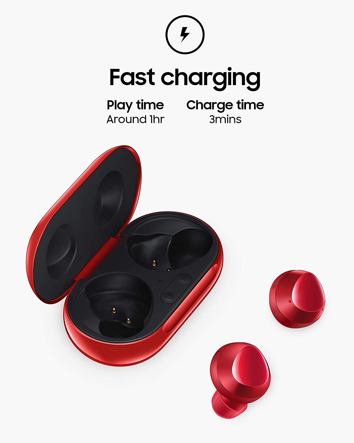 true wireless earbuds with charging case