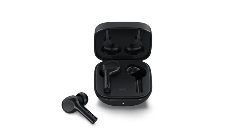 true wireless earbuds with charging case